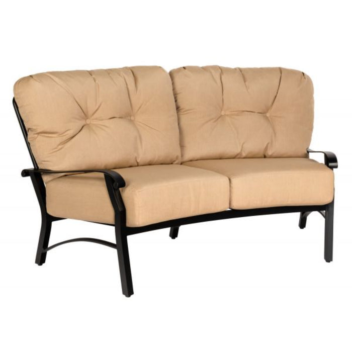 Woodard Patio Furniture - Cortland Cushion - Crescent Love Seat - 4Z0463