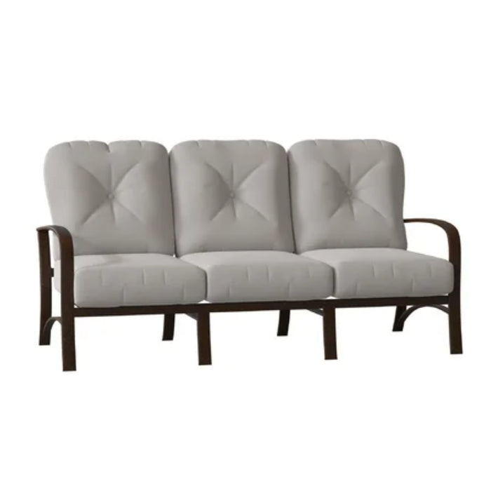 Woodard Patio Furniture - Fremont Cushion Aluminum Sofa - 9U0420