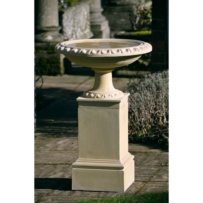 Haddonstone - Regency Bird Bath and Pedestal - HC500-HB330