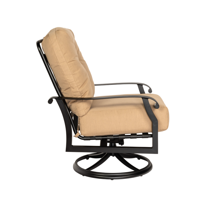 Woodard Patio Furniture - Cortland Cushion - Swivel Rocking Lounge Chair - 4Z0477