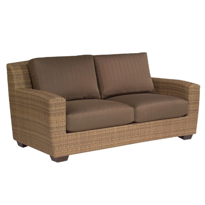 Woodard Patio Furniture - Saddleback - Wicker Love Seat - S523021