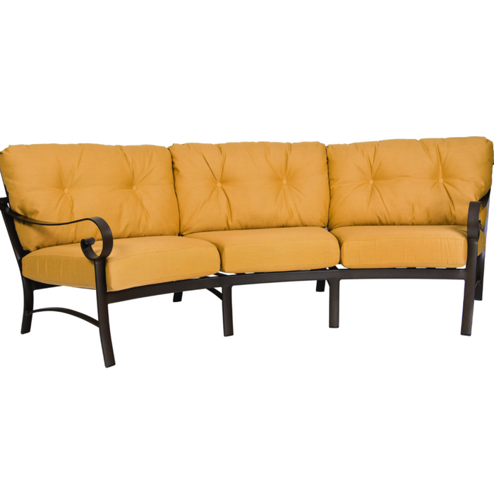 Woodard Patio Furniture - Belden Cushion - Crescent Sofa 690464M