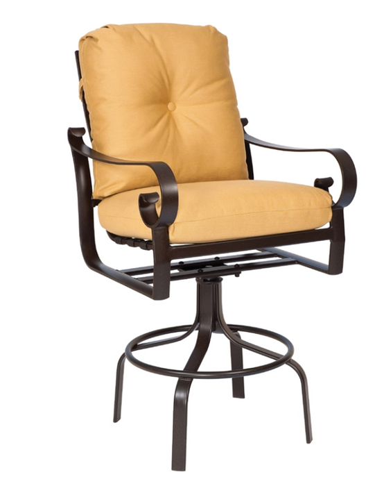 Woodard Patio Furniture - Belden Cushion - Swivel Bar Stool 690468M