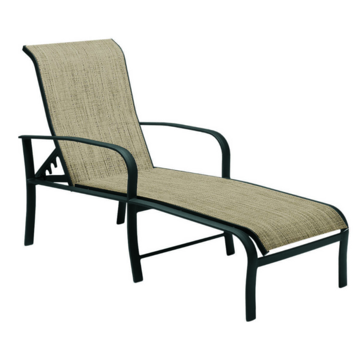 Woodard Patio Furniture - Fremont Sling Adjustable Chaise Lounge - 2PH470