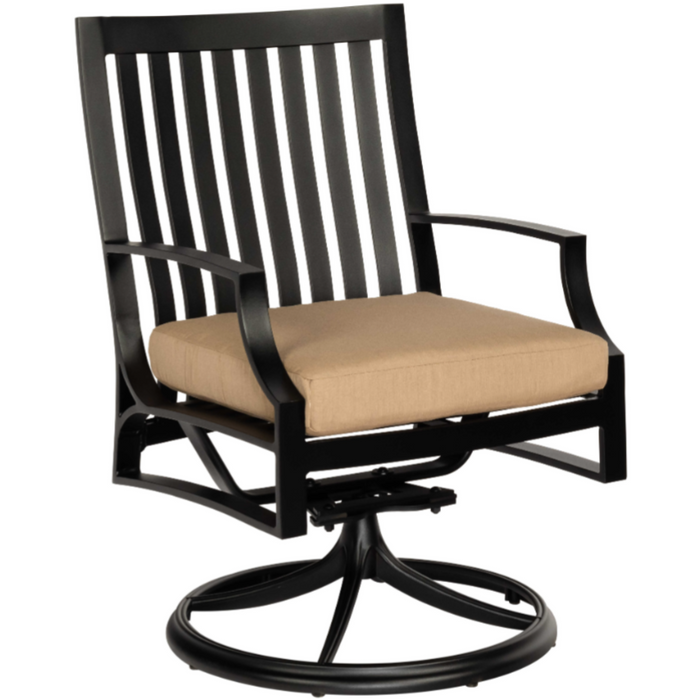 Woodard Patio Furniture - Seal Cove - Swivel Dining Arm Chair - 1X0472