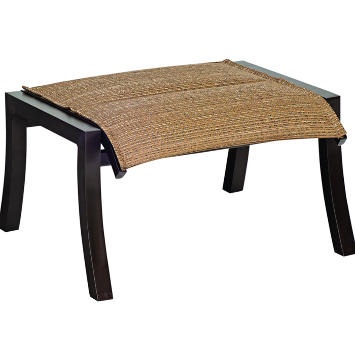 Woodard Patio Furniture - Cortland Padded Sling Ottoman - 42H586