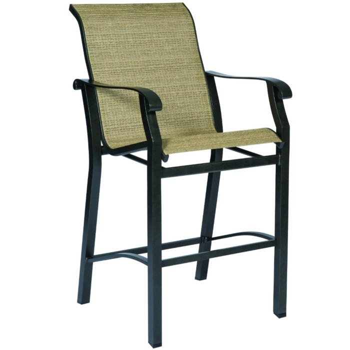 Woodard Patio Furniture - Cortland Sling Stationary Bar Stool - 420481