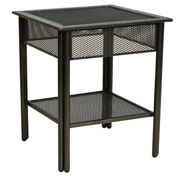Woodard Patio Furniture - Jax - End Table - Micro Mesh (grade A fabric only) - 2J0033MM