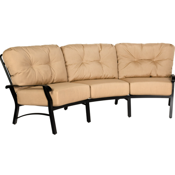 Woodard Patio Furniture - Cortland Cushion - Crescent Sofa - 4Z0464