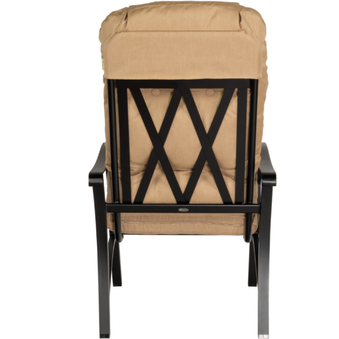 Woodard Patio Furniture - Cortland Cushion - High Back Dining Arm Chair - 4ZM426