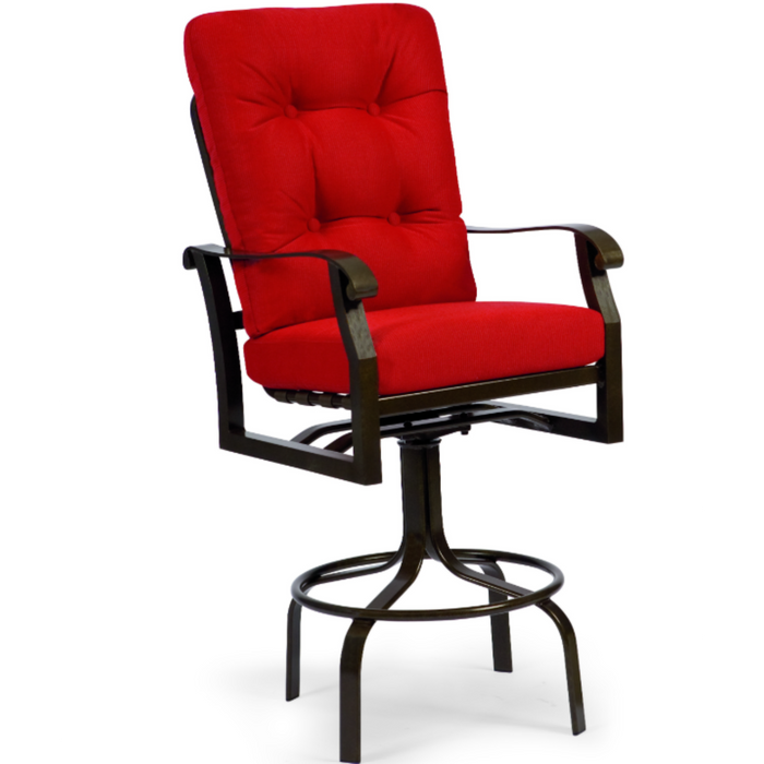 Woodard Patio Furniture - Cortland Cushion - Swivel Bar Stool - 4Z0468