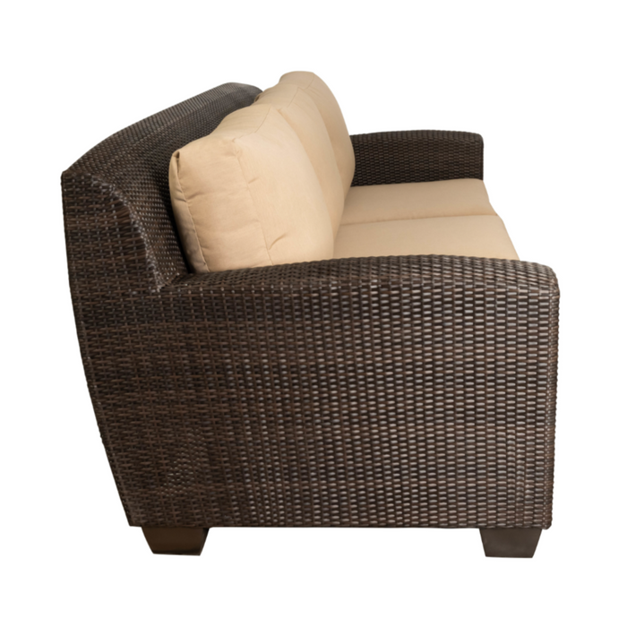 Woodard Patio Furniture - Saddleback - Wicker Sofa - S523031