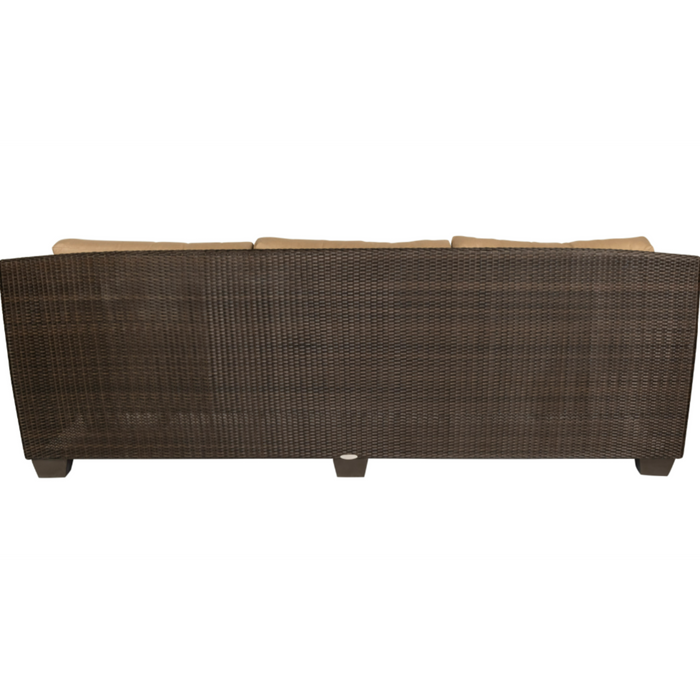 Woodard Patio Furniture - Saddleback - Wicker Sofa - S523031