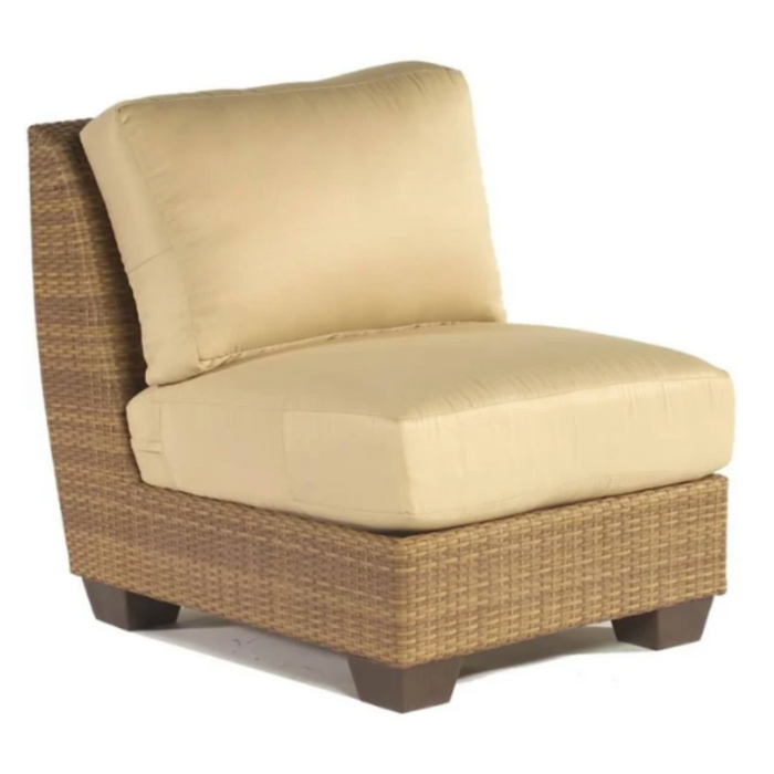 Woodard Patio Furniture - Saddleback - Wicker Armless Sectional Unit - S523001
