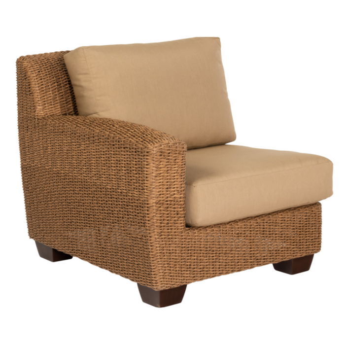 Woodard Patio Furniture - Saddleback - Wicker LAF Sectional End Unit - S523013L