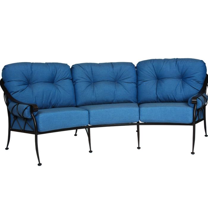 Woodard Patio Furniture - Derby - Crescent Sofa - 4T0064