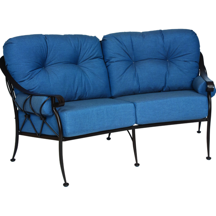 Woodard Patio Furniture - Derby - Crescent Love Seat - 4T0063