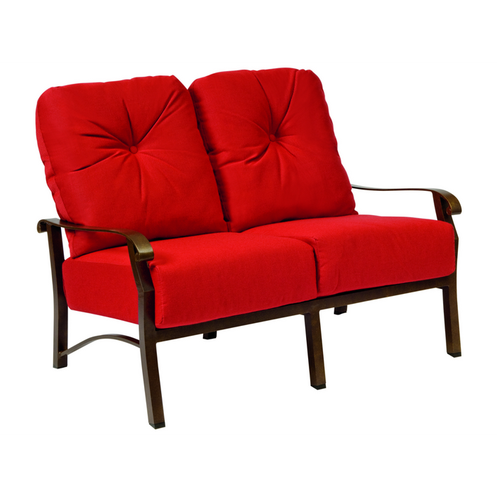 Woodard Patio Furniture - Fremont Cushion Aluminum Love Seat - 9U0419