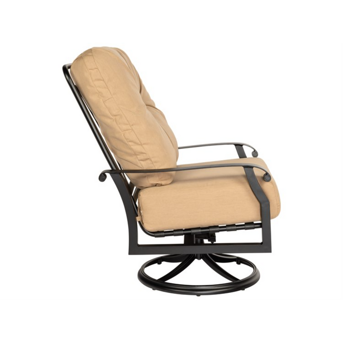 Woodard Patio Furniture - Cortland Cushion - Big Man's Swivel Rocking Lounge Chair - 4Z0677