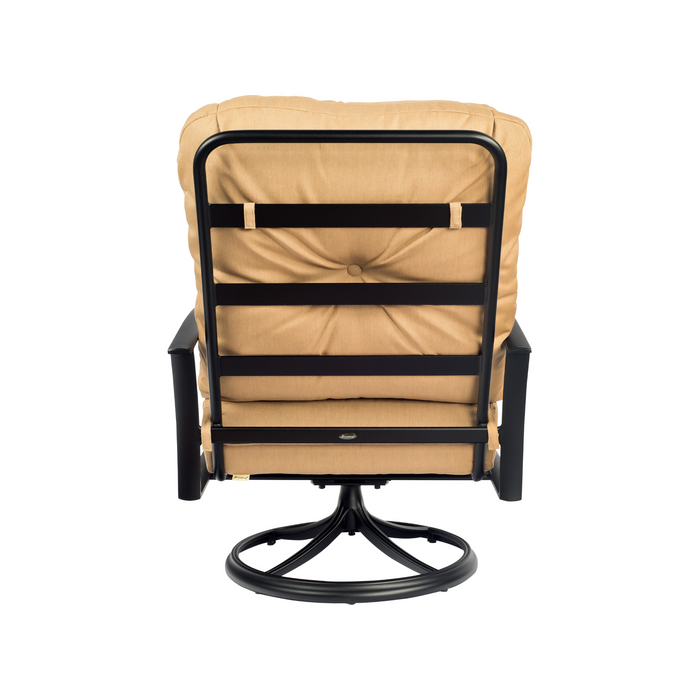 Woodard Patio Furniture - Fremont Cushion Aluminum Big Man's Swivel Rocking Lounge Chair - 9U0677