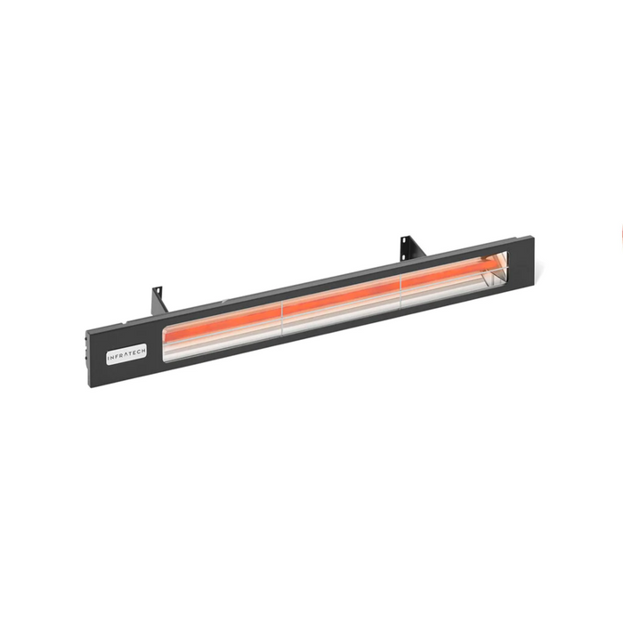 Infratech Heaters - Slimline Black Shadow 29 1/2-Inch 1600 Watt, 120 Volt Infrared Patio Heater - SL1612BL